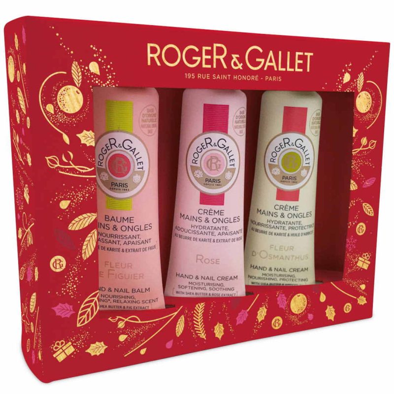 RogerGallet Hand and nail cream trio gift set