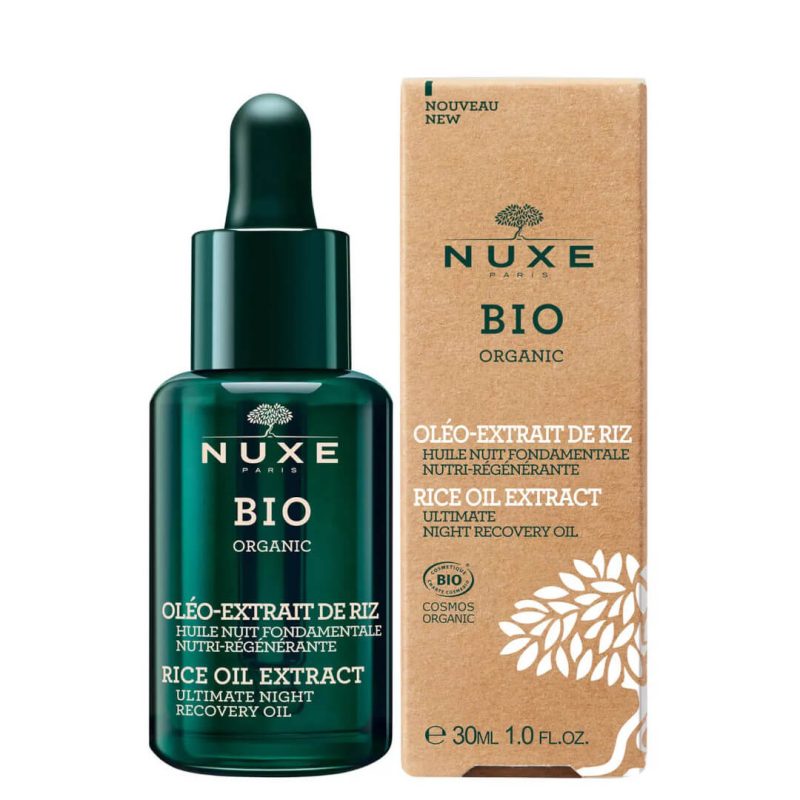 Nuxe Bio Ultimate Night Recovery Oil packaging
