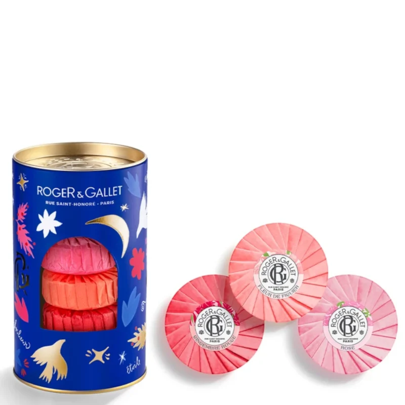 Roger & Gallet 3 Wellbeing Soap Set