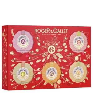 Roger&Gallet 5 perfumed round soap gift set