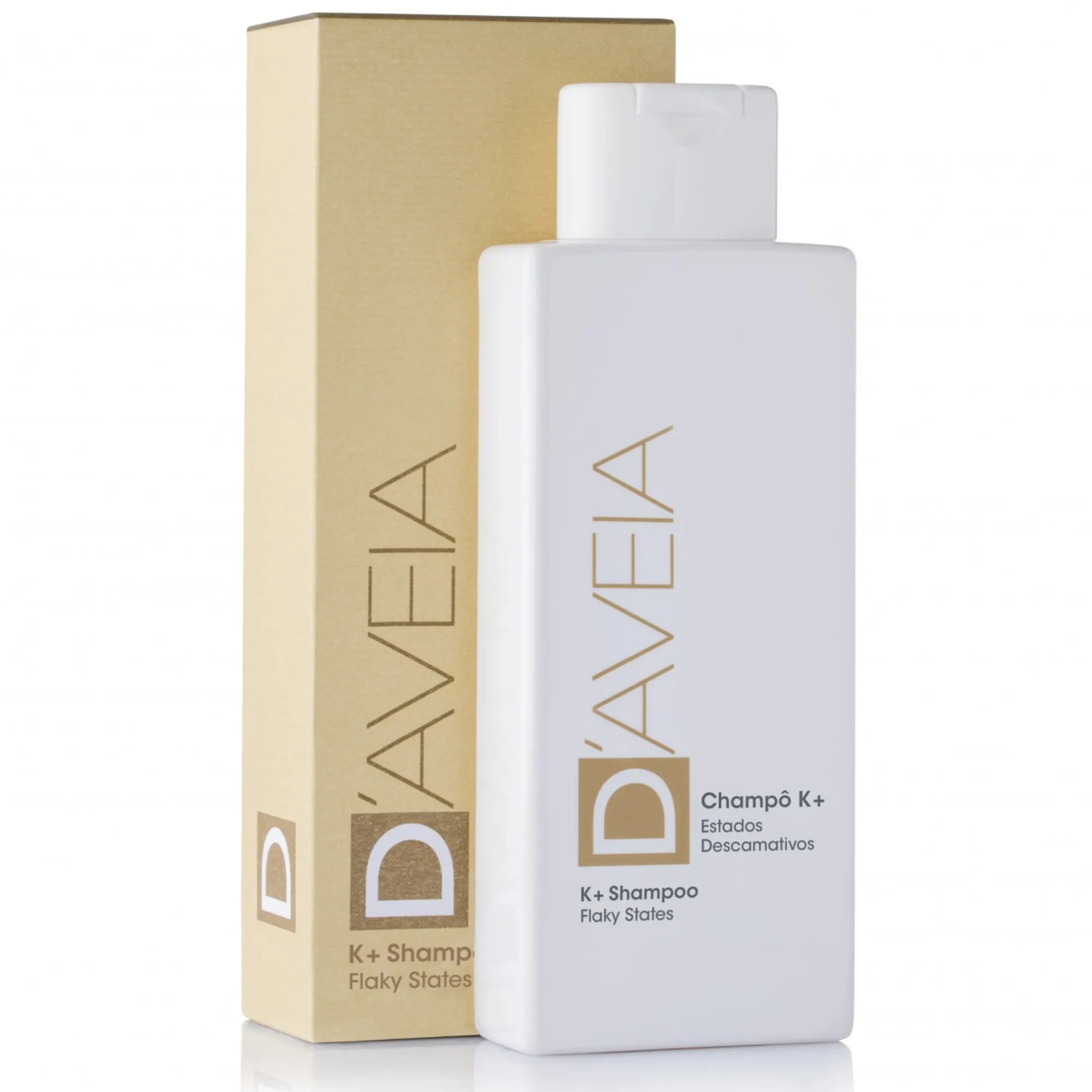 Lyskin-daveia-anti-dandruff-shampoo-200ml-6-8-fl-oz-DAV00028 D’AVEIA Dandruff Shampoo K+ is a dermatologically tested anti-dandruff treatment shampoo specially formulated for persistent, recurrent, or transient flaking conditions, including scalp psoriasis.