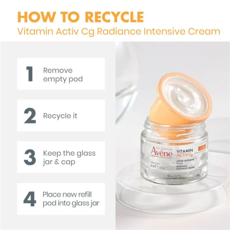 Avène Vitamin Activ Cg Radiance Intensive Cream - How to recycle