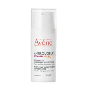 Lyskin-avene-antirougeurs-day-soothing-emulsion-40ml-AVN00094 Avène Antirougeurs Rosamed Protective Moisturizing Concentrate SPF50+ is a daily skincare product designed for sensitive, reactive and redness-prone skin. It combines long-lasting anti-redness care with very high SPF50+ protection, helping protect the skin from UV radiation and high-energy visible blue light.