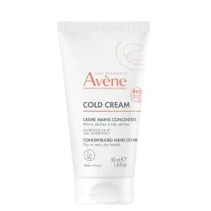 Avène Cold Cream Concentrated Hand Cream provides intensive daily care for dry, very dry and sensitive hands. Its rich yet comfortable formula helps nourish, hydrate and protect skin that feels tight, rough or uncomfortable, particularly after frequent hand washing or the regular use of hand sanitiser.