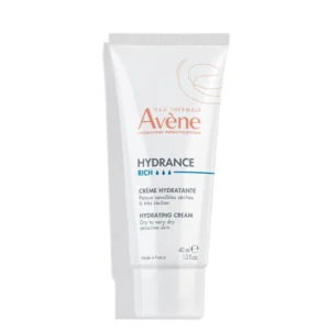 Avène Hydrance Rich Moisturizing Cream provides intense, long-lasting hydration for dry, dehydrated and sensitive skin. Its rich, creamy texture helps replenish the skin's moisture reserves while reducing the feeling of tightness and discomfort associated with dehydration.