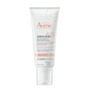 Avène XeraCalm A.D Lipid-Replenishing Balm provides nourishing and soothing care for dry to very dry, sensitive skin prone to itching and atopic eczema. Its triple-action formula helps replenish lipids, strengthen the skin barrier and reduce sensations of itching associated with dryness.