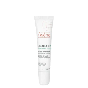 Avène Cicalfate+ Repair Lip Balm is a repairing lip balm designed for very dry, cracked and irritated lips. Suitable for the whole family from 1 month of age, this nourishing formula helps restore comfort, protect the lips from external aggressors and provide long-lasting hydration.