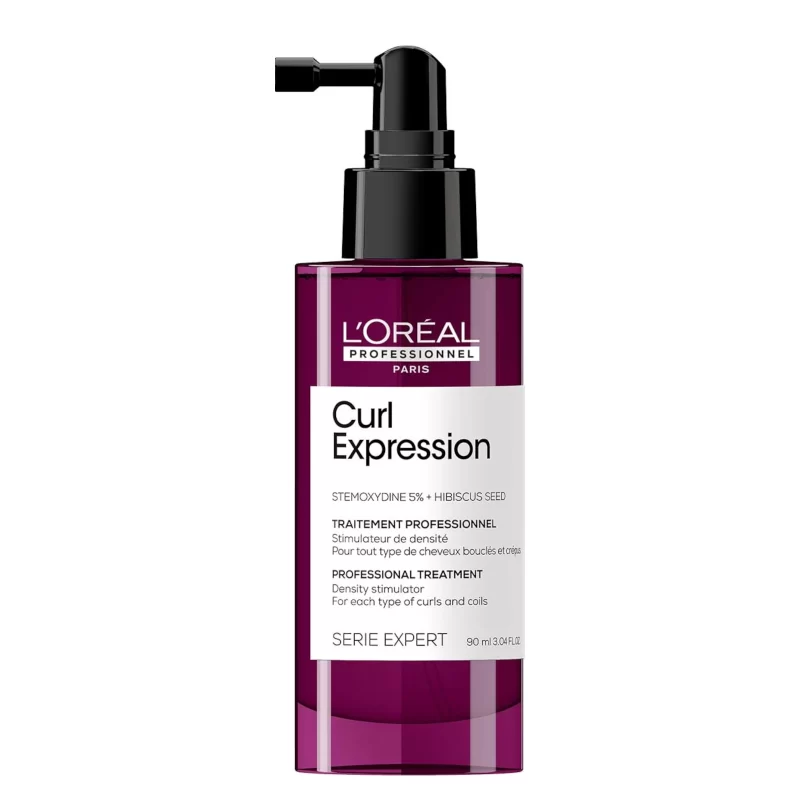 Curl expression density stimulator is a revitalizing care especially indicated for curly hair that wants more volume. With significant results in just 3 months, it stimulates the roots and multiplies the number of hairs.