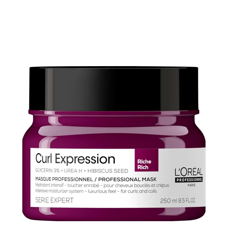 Curl expression rich mask​ is an intensive care product for unruly hair that restores optimal moisture levels in just a few minutes. This allows for long-lastingly defined, radiant curls. Rich texture.