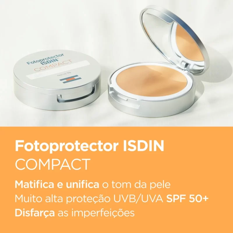 Isdin compact foundation spf50 sunscreen 10g