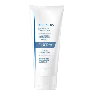 Ducray Kelual ds gel espumante rosto e corpo tem uma fórmula ultracompleta que oferece a máxima eficácia contra a dermatite seborreica. Assim, equilibra a descamação e elimina as escamas, reduzindo a coceira e a vermelhidão.