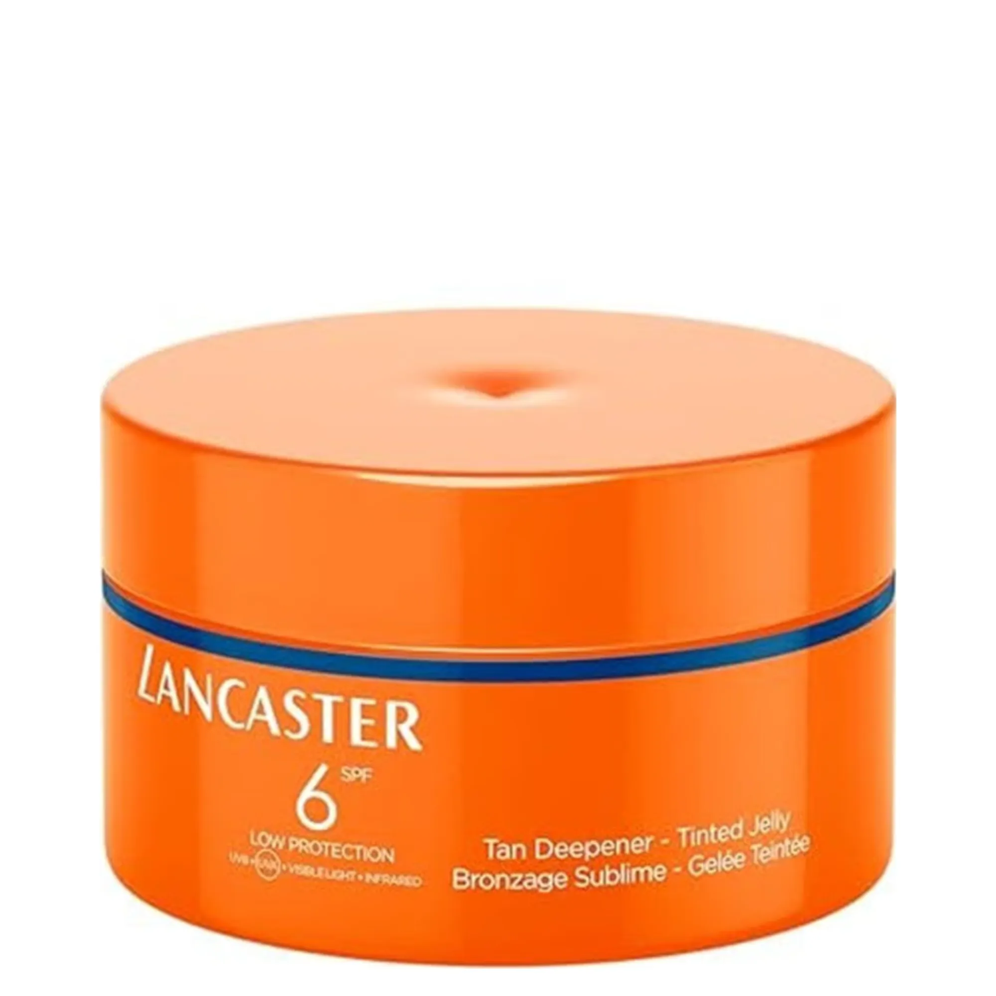 Lyskin-lancaster-sun-beauty-tan-deepener-spf6-200ml-6-8-fl-oz-LAN00050_resultado The Lancaster Tan Deepener SPF6 is a dual-action sun care gel designed for skin that already tolerates sun exposure well or rarely burns. It combines low-level sun protection (SPF6) with an advanced tanning-boosting action, helping the skin develop a deeper, more even, and longer-lasting golden glow while maintaining hydration and comfort.