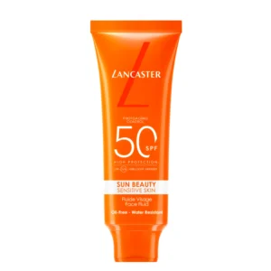 Sensitive skin requires sun protection that is both highly effective and exceptionally gentle. The Lancaster Sun Beauty Sensitive Skin Face Fluid SPF50 has been specifically developed to deliver very high sun protection while respecting the needs of delicate, reactive skin.