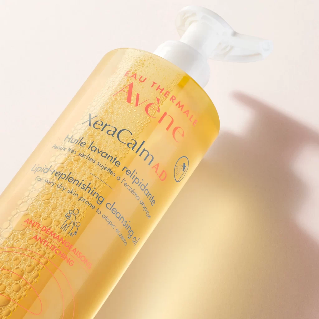 Avène XeraCalm A.D. skin care products