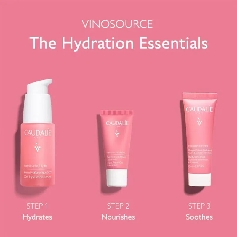 Caudalie Vinosource-Hydra Moisturizing Routine Gift Set