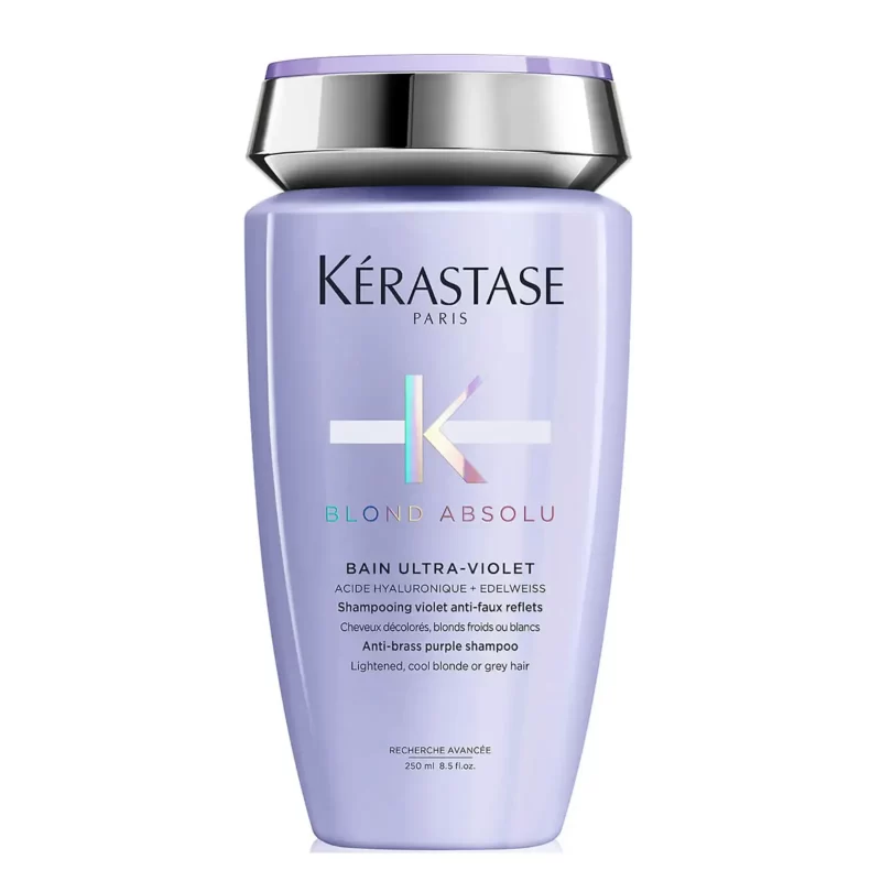 Kérastase blond absolu bain ultra-violet anti-brass purple shampoo for blonde hair 250ml 8.5fl.oz