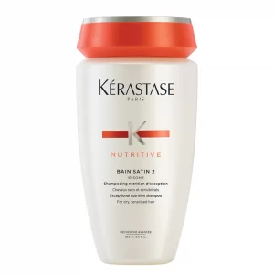 Kérastase nutritive Bain Satin 2 Hair Nutrition Shampoo Cabelo Seco 250ml 8.5fl.oz