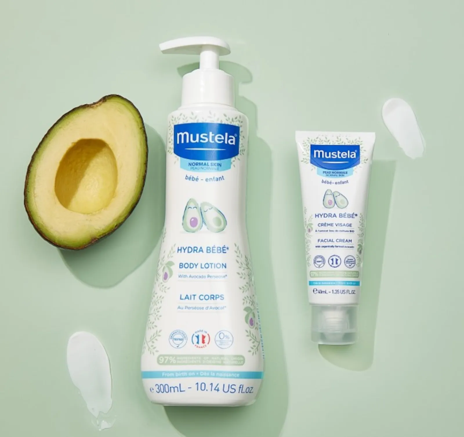 Mustela hydra bébé facial cream for baby 40ml