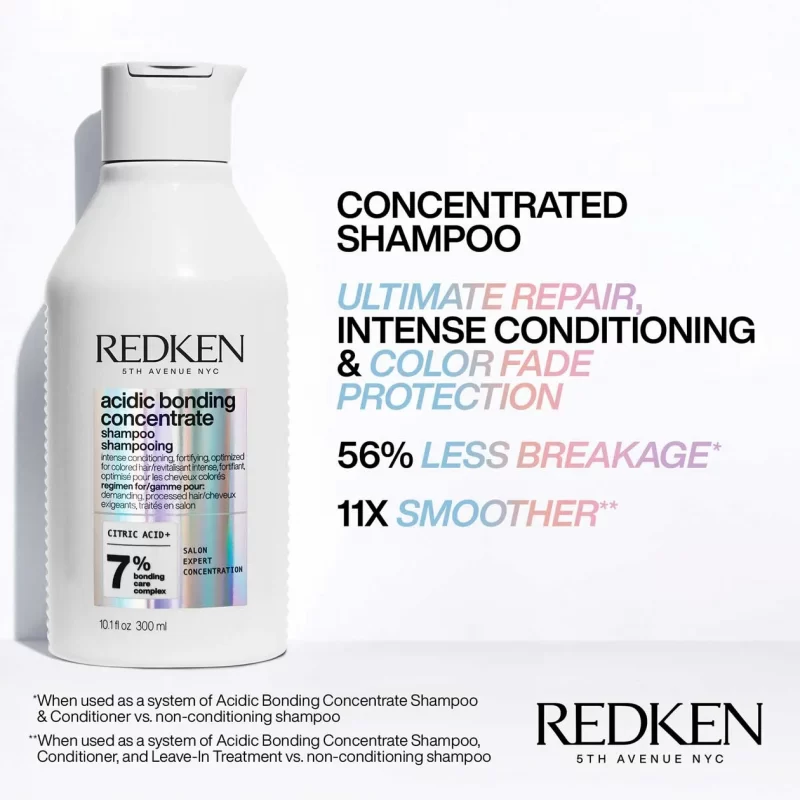 Redken acidic bonding concentrate shampoo benefits