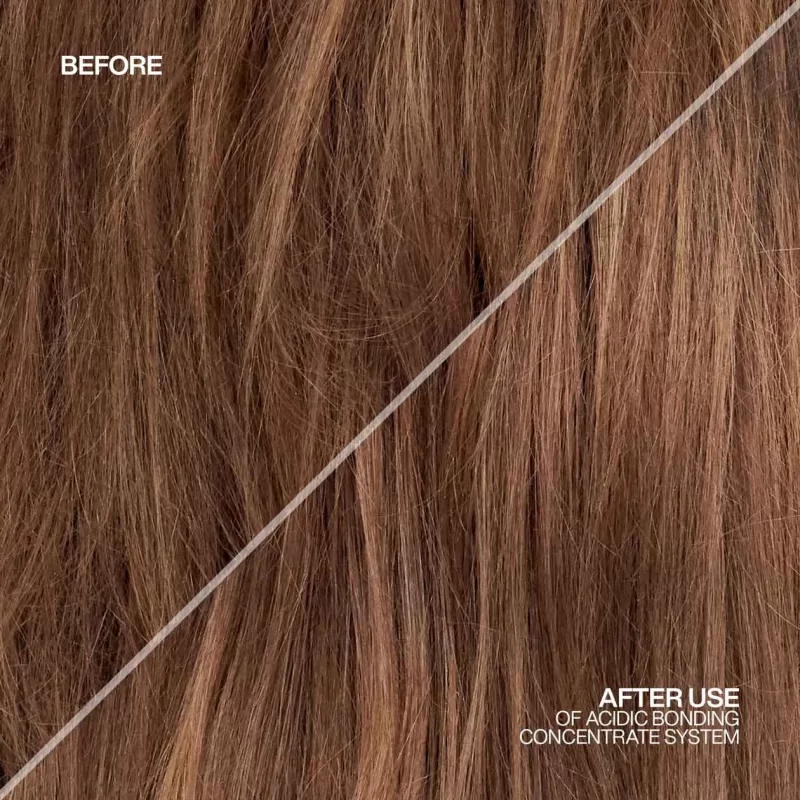Redken acidic bonding concentrate shampoo before and after