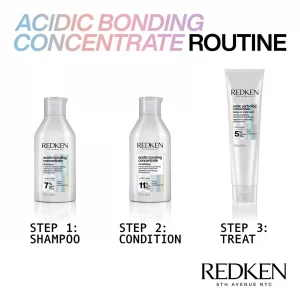 Redken acidic bonding concentrate shampoo routine