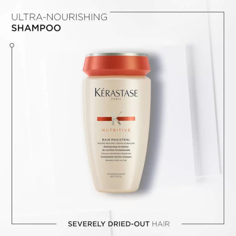 Kérastase nutritive bain magistral shampoo for dry to severely dry hair 250ml 8.5fl.oz
