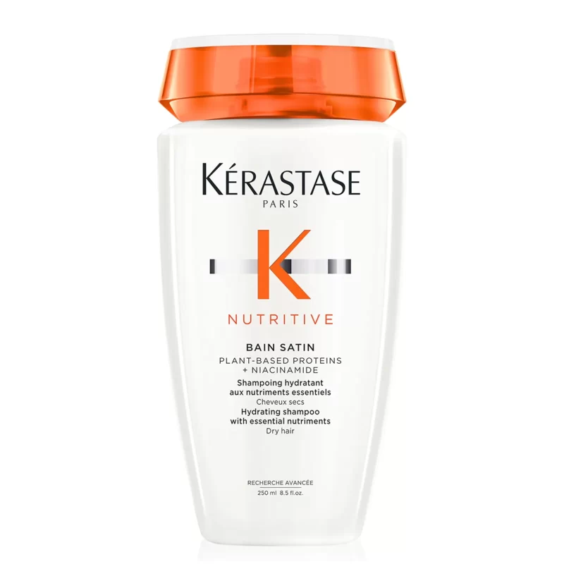 Kérastase nutritive bain satin hydrating shampoo for dry hair 250ml 8.5floz