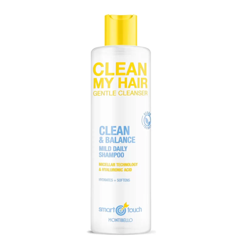 Montibello smart touch clean my hair mild daily shampoo 300ml 10.58oz