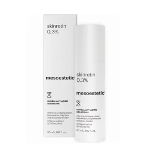 Mesoestetic skinretin 0,3% creme antienvelhecimento intensivo 50ml 1.69fl.oz