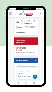 SingPost Singapore Delivery Confirmation - 2022