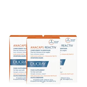 Ducray anacaps reactiv para cabello y uñas 90 pastillas