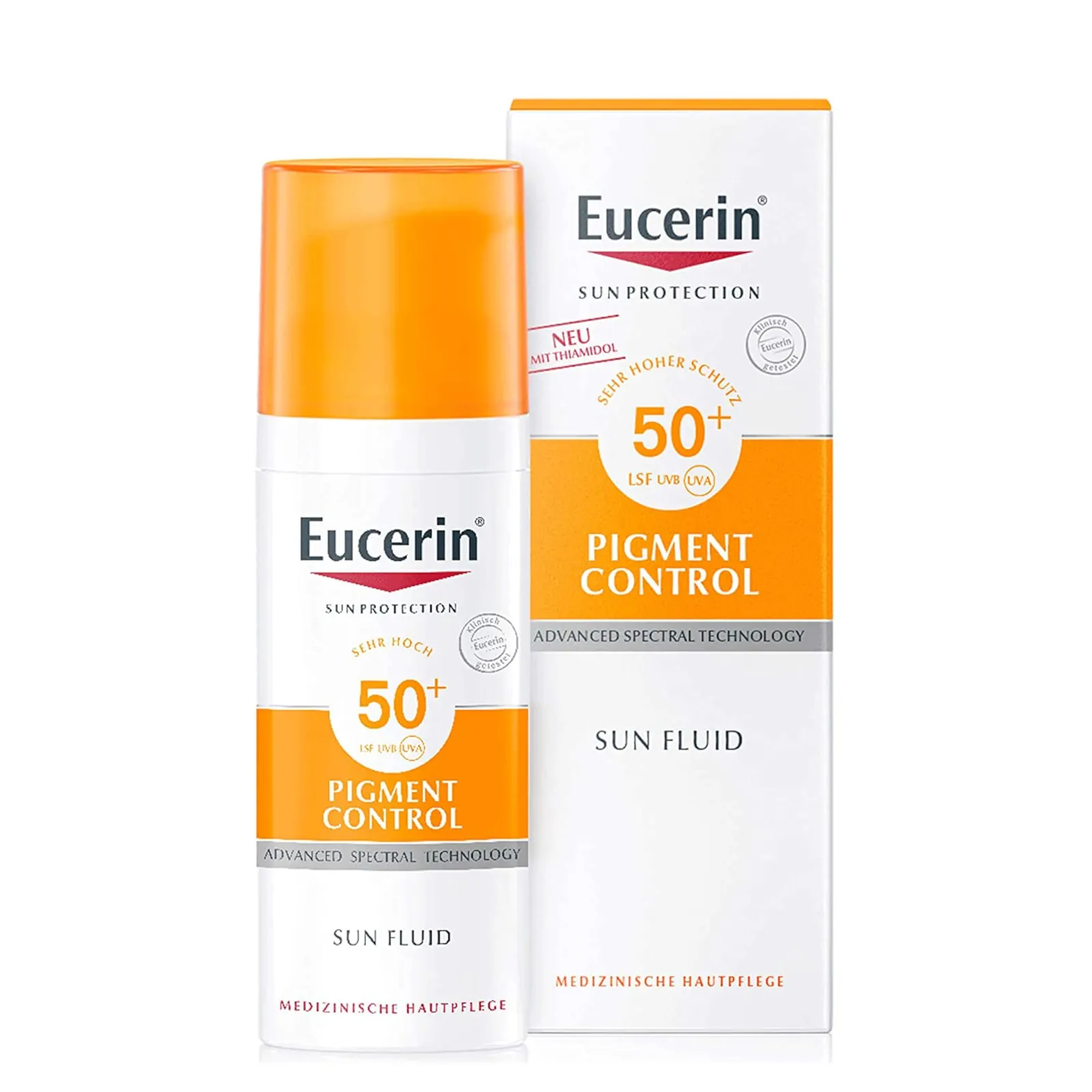 hjort Skygge Udholdenhed Eucerin sun pigment control fluid spf 50+ 50ml 1.7fl.oz - Lyskin