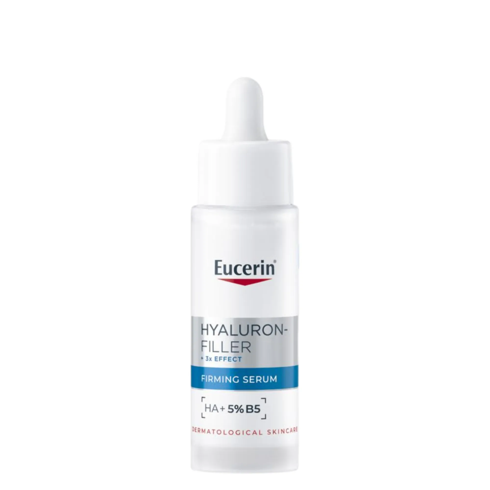 Lyskin-eucerin-hyaluron-filler-skin-refining-serum-30ml-1fl-oz-EUC00049 Eucerin Hyaluron-Filler is a global anti-aging range developed to offer a powerful triple action to counteract the effects of skin aging. In short, it fills, stimulates, and protects to attenuate wrinkles and fine lines and increase skin volume and elasticity.