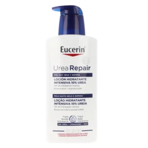 Eucerin UreaRepair plus lotion is a moisturizing care, enriched with Urea (10%), that offers immediate relief for 48 hours. Suitable for extremely dry, irritated, or flaky skin.