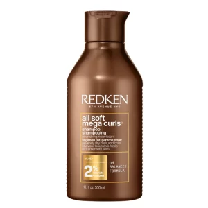 Redken shampooing all soft mega curls pour boucles et boucles très sèches 300ml 10.1fl.oz