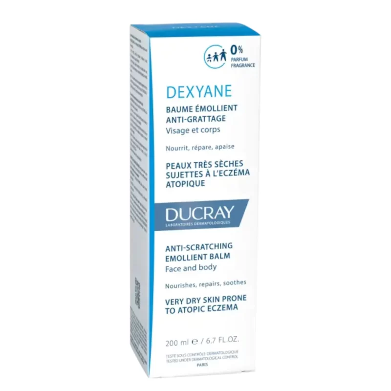 Ducray dexyane crème émolliente 200ml 6.8fl.oz