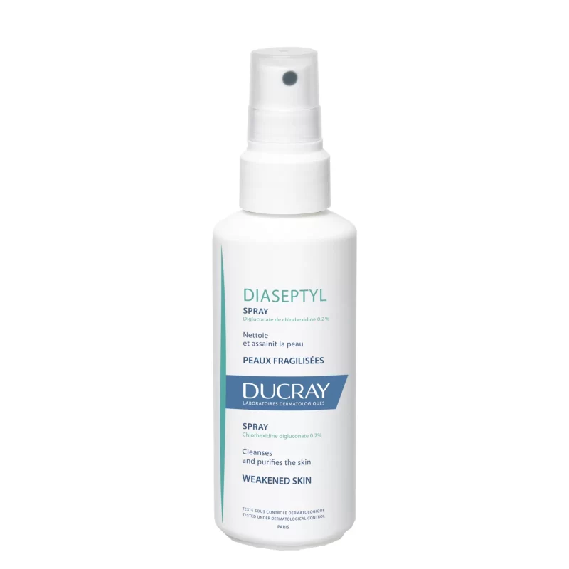 Ducray diaseptyl spray for weakened skin 125ml 4.23fl.oz