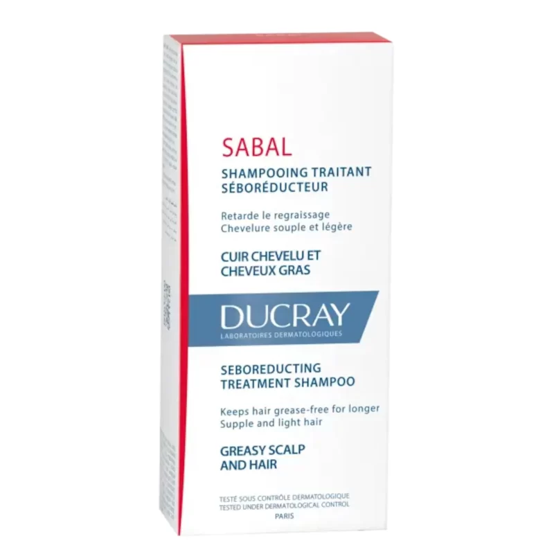 Ducray sabal shampooing traitement réducteur de sébum 200ml 6.8fl.oz
