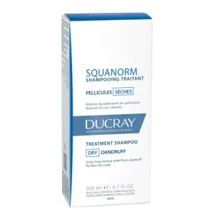 Ducray squanorm dry dandruff shampoo 200ml 6.8fl.oz