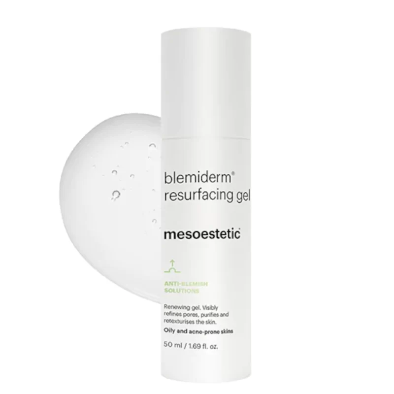 Mesoestetic Blemiderm Resurfacing Gel for acne prone skin 50ml + gel texture