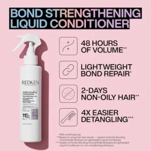 Redken acidic bonding concentrate lightweight liquid conditioner fine hair 200ml 6.8fl.oz