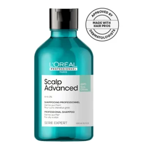 Loreal professionnel scalp advanced anti-oiliness dermo-purifier shampoo 300ml 10.1fl.oz