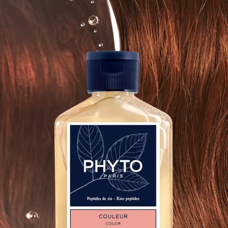 Phyto shampoo anti-desbotamento para cabelos com coloração 250ml 8.45fl.oz