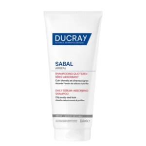 Lyskin-ducray-argeal-shampoo-200ml-6-8fl-oz-DCY00031 Excess oil production can leave hair looking greasy, heavy, and difficult to manage, often shortly after washing. Ducray Argeal Shampoo is a daily-use shampoo specifically developed for oily hair and oily scalp, helping to absorb excess sebum while respecting the scalp's natural balance. Formulated with Kaolin, a soft clay known for its sebum-absorbing properties, and Sabal Serrulata extract, which helps regulate sebum production, this shampoo gently cleanses the scalp and hair while restoring freshness, volume, and lightness. Its creamy texture allows for a comfortable scalp massage, making it an ideal maintenance shampoo for frequent use. Dermatologically tested and suitable for adolescents and adults, Ducray Argeal Shampoo helps keep hair cleaner for longer while improving its overall appearance and manageability.