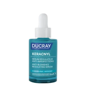 The Ducray Keracnyl Serum is a high-performance dermatological treatment designed to correct imperfections, regulate excess sebum, and visibly improve acne-prone skin. Developed by the French dermatological laboratory Ducray, with more than 25 years of expertise in acne care, this serum specifically targets hormonal fluctuations that often lead to breakouts before, during, and after the menstrual cycle.