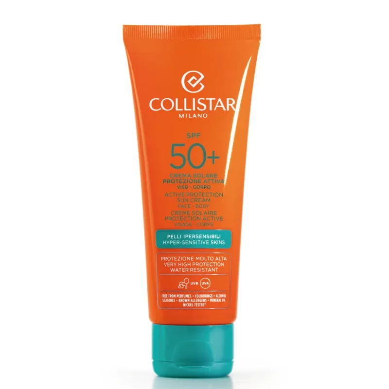 Collistar active protection spf50 body sun cream 100ml