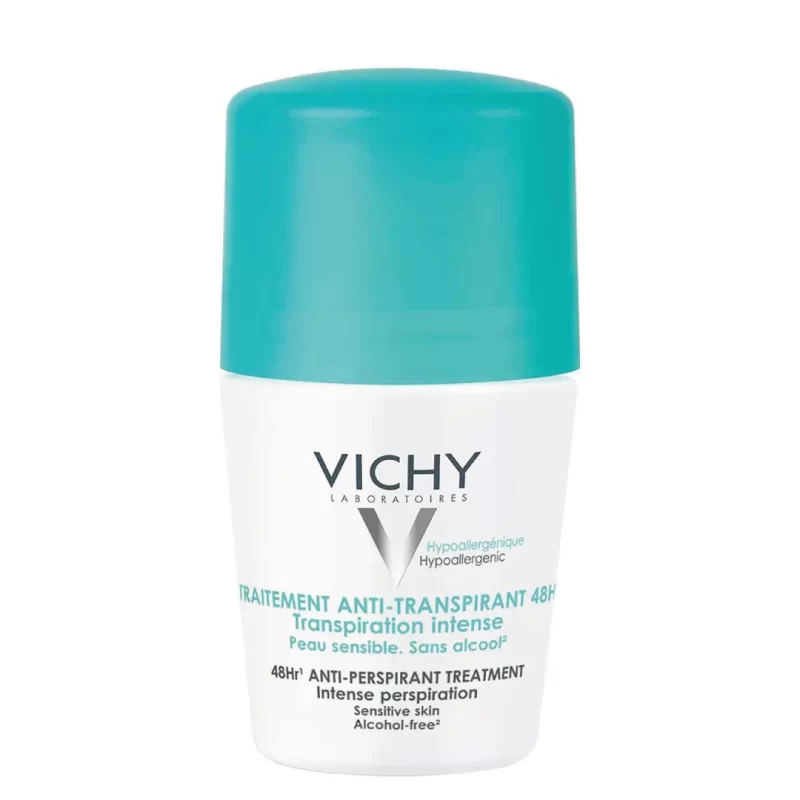 Vichy deodorant anti-perspirant 48h intense perspiration roll-on 50ml