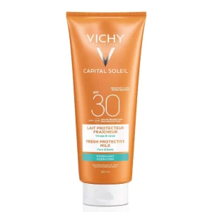 Vichy ideal soleil spf30 lotion sunscreen for face and body 300ml