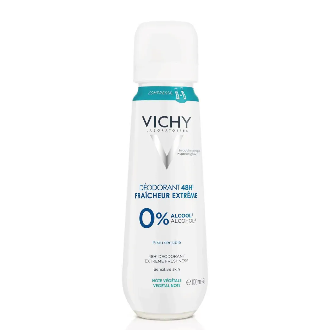 fremtid Atomisk min Vichy antiperspirant extreme freshness spray 48h 100ml - Lyskin
