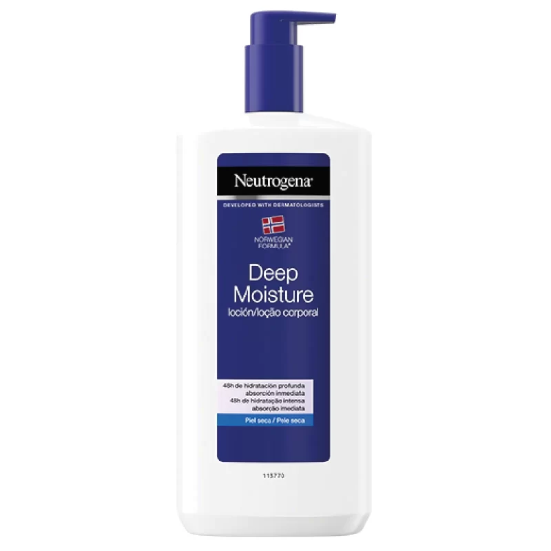Neutrogena body lotion deep moisturizing dry skin 750ml
